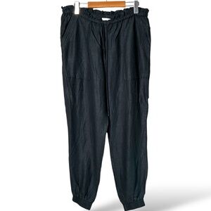 Aritzia Wilfred Viscose/Ramie blend joggers, stretch waist with drawstring